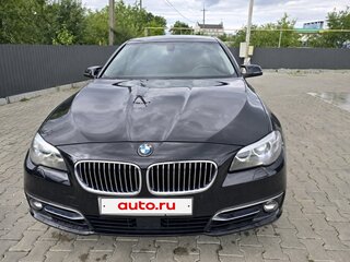 2016 BMW 5 серии 520i VI (F10/F11/F07) Рестайлинг, чёрный, 1900000 рублей, вид 2
