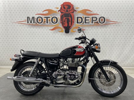 2007 Triumph Bonneville T100, чёрный, 549000 рублей, вид 1