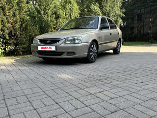 2006 Hyundai Accent ТагАЗ II, бежевый, 224000 рублей, вид 1