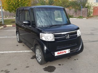 2016 Honda N-BOX I Рестайлинг, чёрный, 590000 рублей, вид 1
