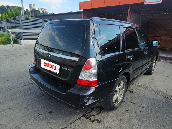2005 Subaru Forester II Рестайлинг, чёрный, 585000 рублей - вид 7
