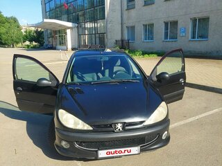 2008 Peugeot 206, чёрный, 240000 рублей, вид 1