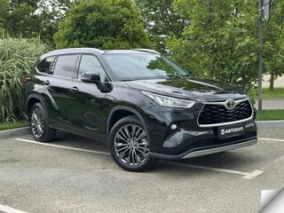 2026 Toyota Highlander IV (XU70), чёрный, 5445000 рублей, вид 3