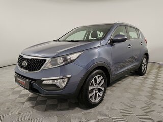 2015 Kia Sportage III Рестайлинг, синий, 1339000 рублей, вид 1