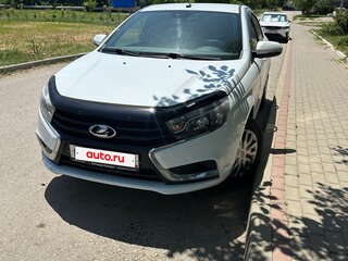 2016 Lada (ВАЗ) Vesta I, белый, 730000 рублей, вид 3