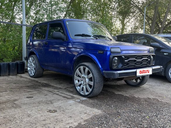 2017 Lada (ВАЗ) 2121 (4x4) I Рестайлинг, синий, 510000 рублей