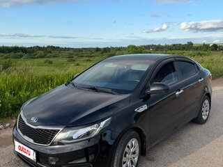 2015 Kia Rio III, чёрный, 850000 рублей, вид 4