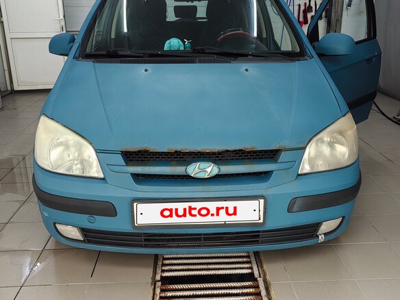 2004 Hyundai Getz I, синий, 280000 рублей - вид 1