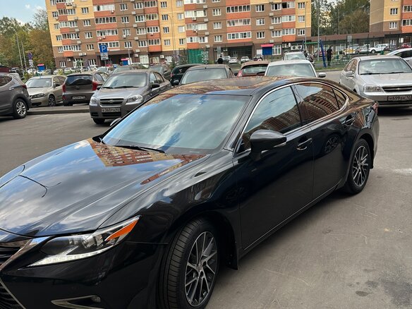 2015 Lexus ES 250 VI Рестайлинг, чёрный, 2500000 рублей