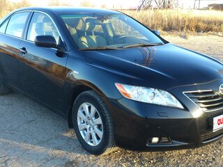 2008 Toyota Camry VI (XV40), чёрный, 1475000 рублей, вид 2