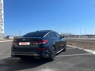 2018 Kia Optima IV Рестайлинг, синий, 2100000 рублей, вид 4