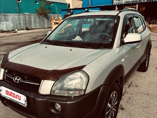 2007 Hyundai Tucson I, серебристый, 830000 рублей, вид 3