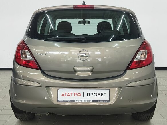 2011 Opel Corsa D Рестайлинг II, серебристый - вид 3