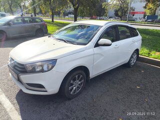 2021 Lada (ВАЗ) Vesta SW I, белый, 1100000 рублей, вид 1