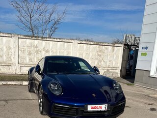 2019 Porsche 911 Carrera 4S VIII (992), синий, 12900000 рублей, вид 2