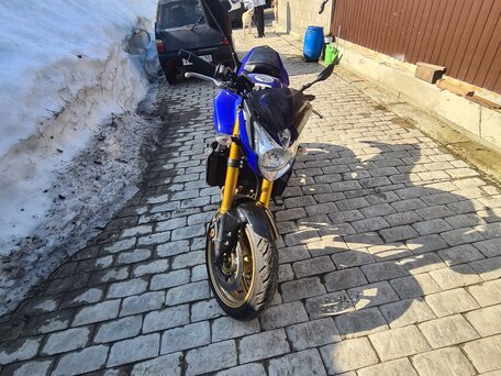 2010 Yamaha FZ8, синий, 585000 рублей, вид 1