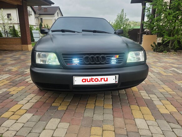1993 Audi 100 IV (C4), чёрный, 480000 рублей - вид 7