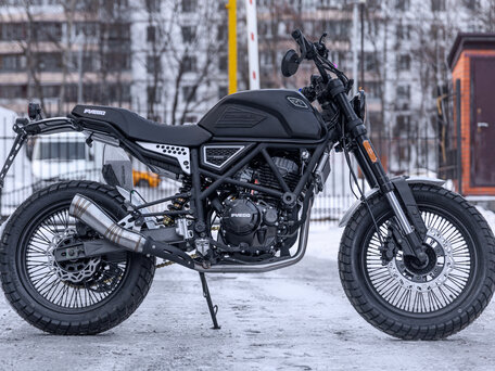 2025 Fuego Scrambler 250, чёрный, 204900 рублей, вид 5