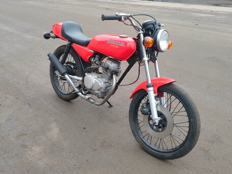 1971 Honda CB 100, красный, 130000 рублей, вид 5