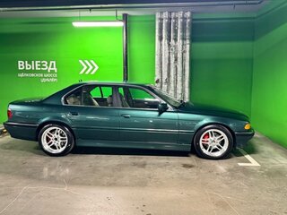 1999 BMW 7 серии 730d III (E38) Рестайлинг, зелёный, 1300000 рублей, вид 4