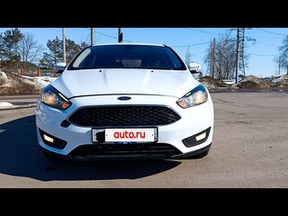 2016 Ford Focus III Рестайлинг, белый, 600000 рублей, вид 3