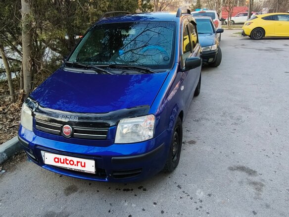 2006 Fiat Panda II, синий