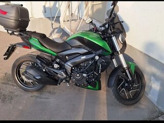 2021 Bajaj Dominar 400, зелёный, 368000 рублей, вид 2