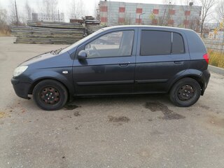 2007 Hyundai Getz I Рестайлинг, серый, 320000 рублей, вид 4