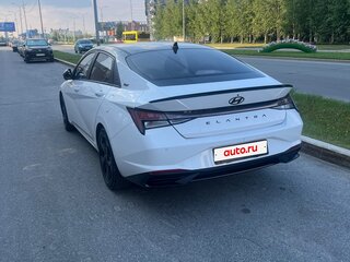 2022 Hyundai Elantra VII (CN7), белый, 2190000 рублей, вид 2