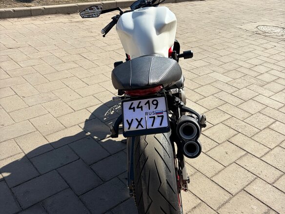 2015 Ducati Monster 821, белый, 490000 рублей - вид 10