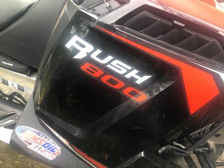 2011 Polaris 800 Rush, красный, 750000 рублей, вид 5