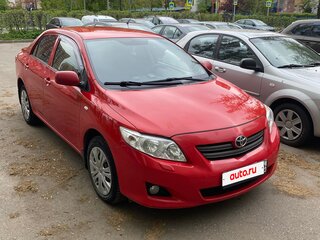2008 Toyota Corolla AMT X (E140, E150), красный, 790000 рублей, вид 4