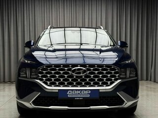 2021 Hyundai Santa Fe IV Рестайлинг, синий, 3449000 рублей, вид 2