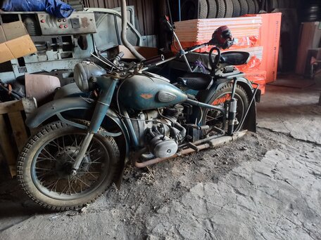 1961 Урал M-63, синий, 150000 рублей, вид 2