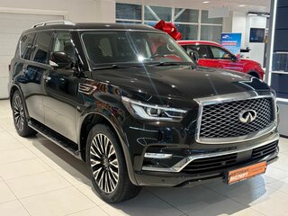 2018 Infiniti QX80 I Рестайлинг 2, чёрный, 4149000 рублей, вид 3