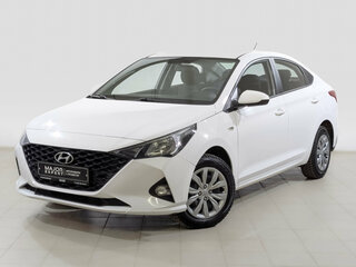 2022 Hyundai Solaris II Рестайлинг, белый, 1660000 рублей, вид 1