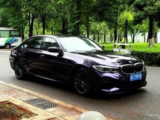 2022 BMW 3 серии 320i VII (G2x), фиолетовый, 2740000 рублей, вид 3