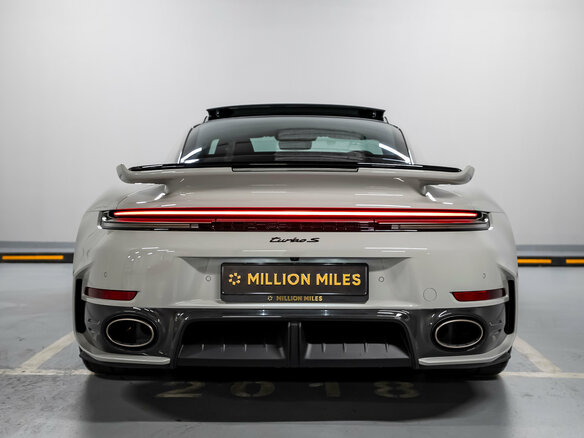 2026 Porsche 911 Turbo S VIII (992) Рестайлинг, серый - вид 18