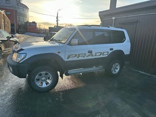 1999 Toyota Land Cruiser Prado 90 Series, белый, 1000000 рублей, вид 4