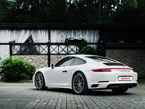 2016 Porsche 911 Carrera 4S VII (991) Рестайлинг, белый, 8049000 рублей - вид 8