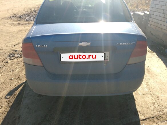 2005 Chevrolet Aveo I, синий - вид 2