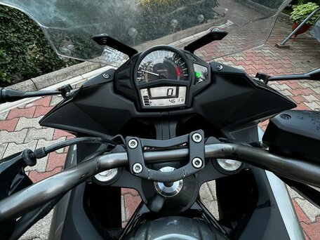 2014 Kawasaki Ninja 400, серебристый, 475000 рублей, вид 5