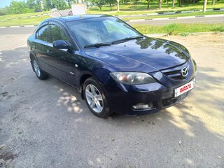 2008 Mazda 3 I (BK) Рестайлинг, синий, 370000 рублей, вид 5