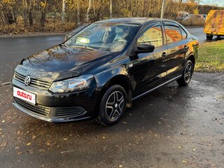 2014 Volkswagen Polo V, чёрный, 880000 рублей, вид 1