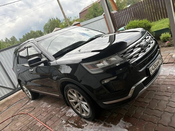 2018 Ford Explorer V Рестайлинг 2, чёрный, 3200000 рублей - вид 8