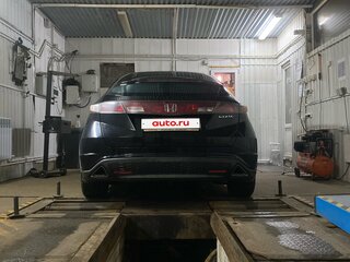 2008 Honda Civic AMT VIII Рестайлинг, чёрный, 410000 рублей, вид 3