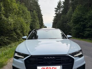 2020 Audi A6 45 TFSI V (C8), белый, 4550000 рублей, вид 3
