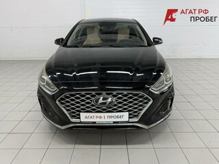 2017 Hyundai Sonata VII (LF) Рестайлинг, чёрный, 1460349 рублей, вид 2