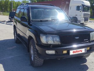 2007 Toyota Land Cruiser 100 Series Рестайлинг 2, чёрный, 2500000 рублей, вид 4