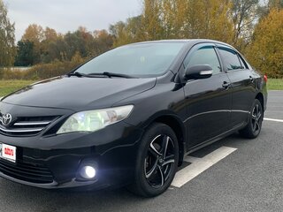 2010 Toyota Corolla X (E140, E150) Рестайлинг, чёрный, 710000 рублей, вид 1